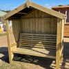 Cottage arbour seats 3