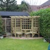 Clementine Corner Arbour- 4 Seat Garden Arbour