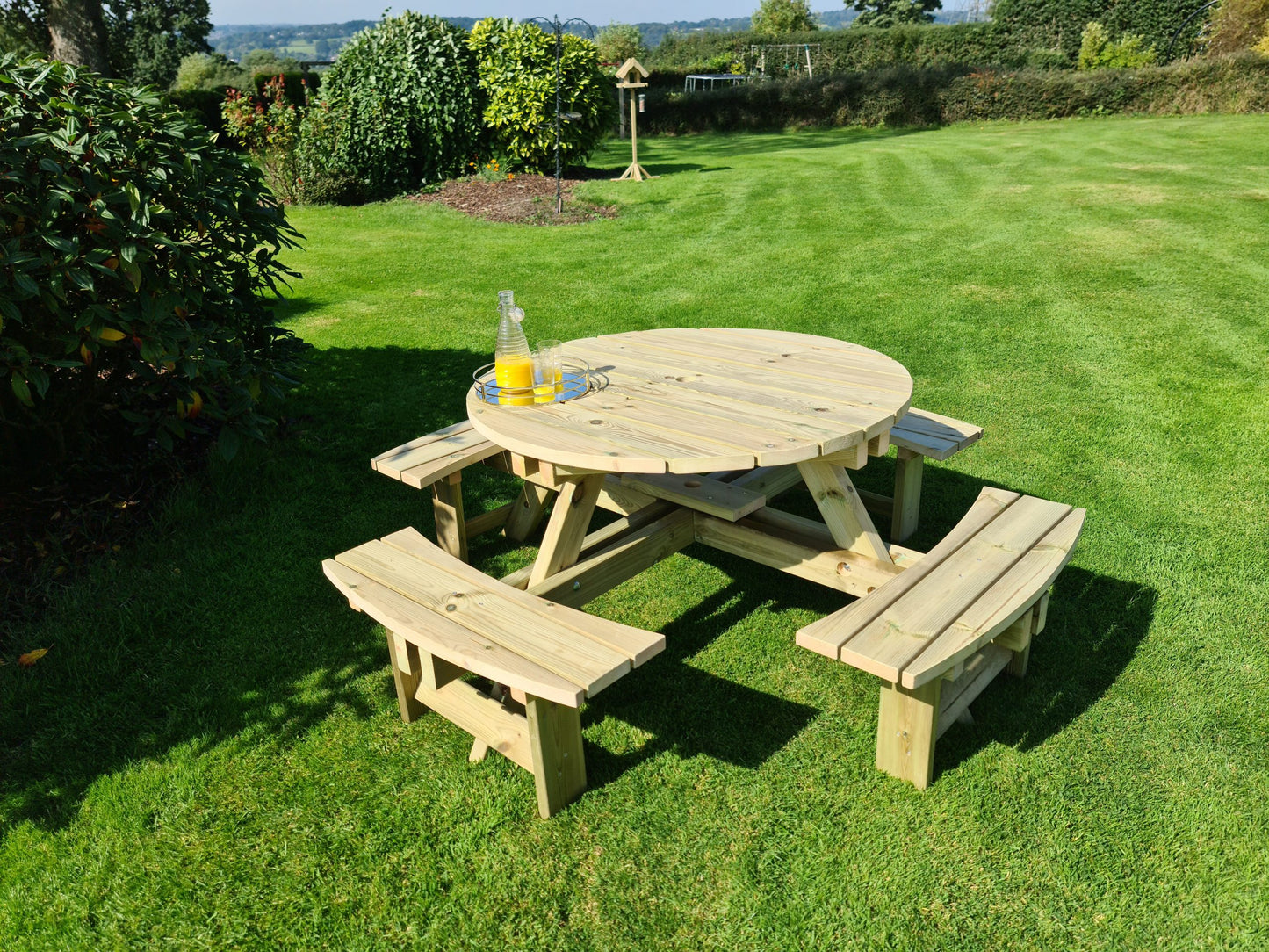 Westwood round picnic table