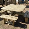 Westwood square picnic table