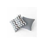 Grey Chevron Scatter Cushion 40 x 40cm Single or 2 Pack Available